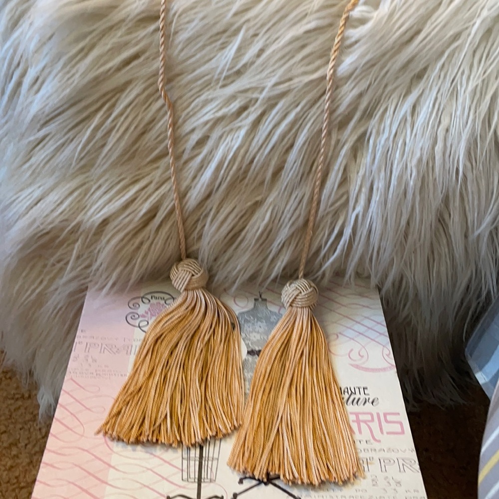 Vintage tassels for decor